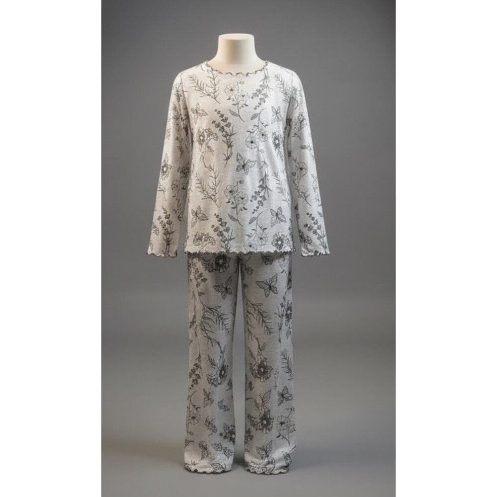 Pat Pat Children's Size 10 Brown Floral Top and Pant Set NWT